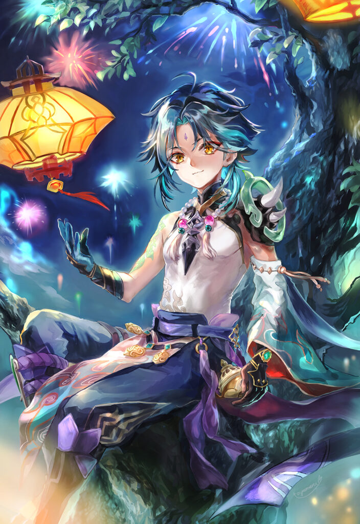 非公式ファンアート(原神)｜2022